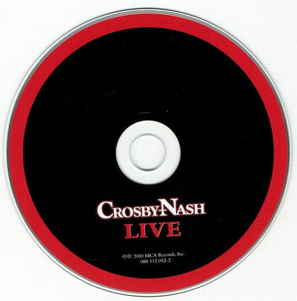 Crosby-Nash – Live (CD, MCA Records, 2000) Image 3