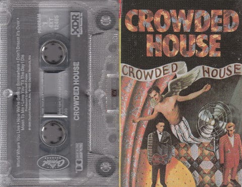 Crowded House – Crowded House (Cassette, Capitol Records, 1986) Front Cover
