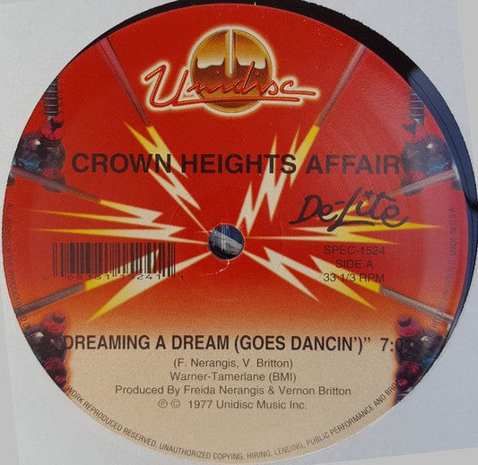 Crown Heights Affair - Dreaming A Dream (Goes Dancin) (12") Unidisc, Unidisc