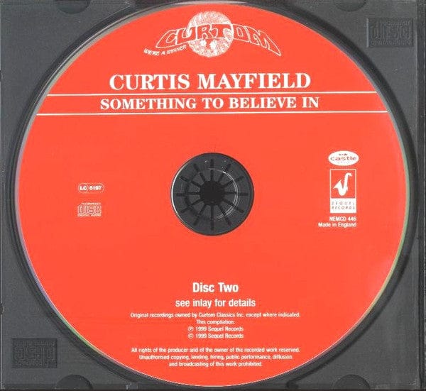 Curtis Mayfield - Heartbeat / Something To Believe In (CD+CD)