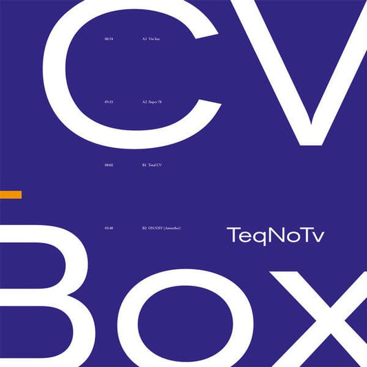 CVBox - TeqNoTv (12") Uncanny Valley Vinyl