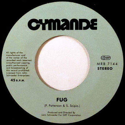 Cymande - Fug / Brothers On The Slide (7", RE) on Mr Bongo at Further Records