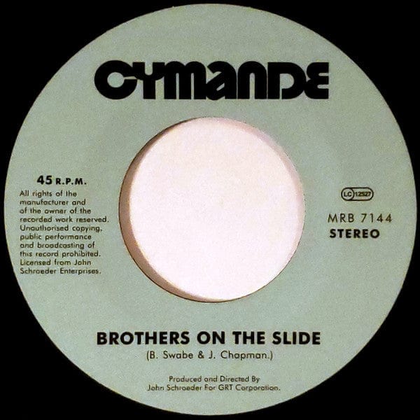 Cymande - Fug / Brothers On The Slide (7", RE) on Mr Bongo at Further Records