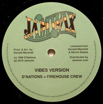 D'Nations - Level De Vibes (12") Jamwax Vinyl