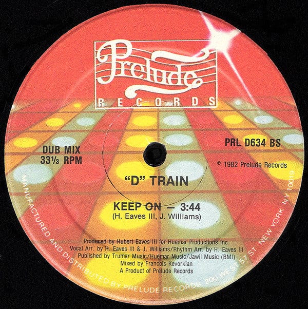 D-Train - Keep On (12") Prelude Records Vinyl