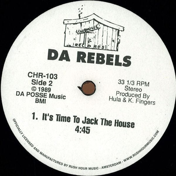 DA Rebels - House Nation Under A Groove / It's Time To Jack The House (12", RM) Clubhouse Records