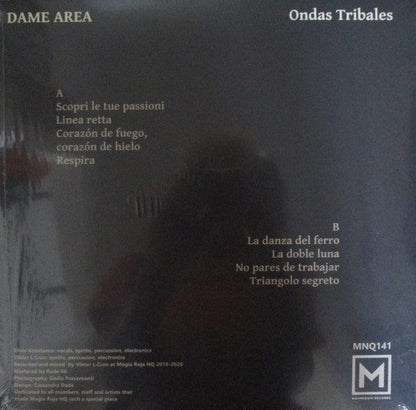 Dame Area - Ondas Tribales (LP) Mannequin Vinyl