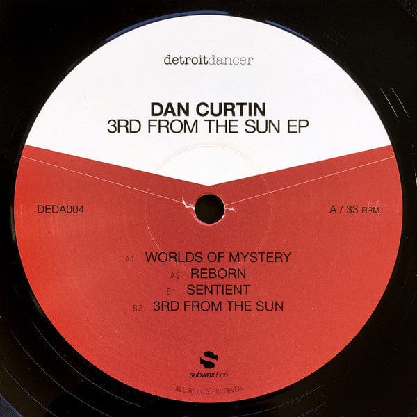 Dan Curtin - 3rd From The Sun EP (12", EP, RE, RM) Detroit Dancer
