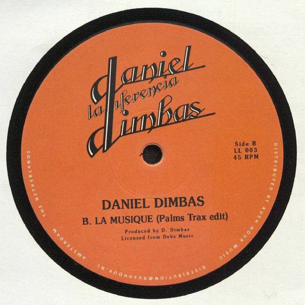 Daniel Dimbas, La Diferencia - La Diferencia Edits (12") Not On Label
