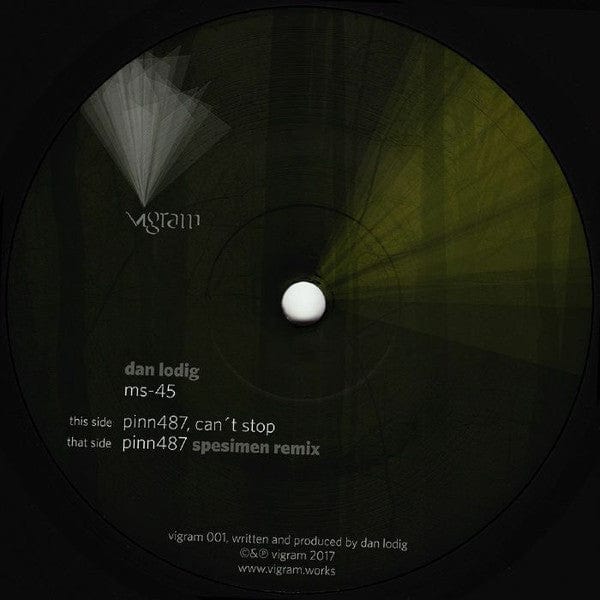 Daniel Lodig - Ms-45 (12") Vigram (2) Vinyl