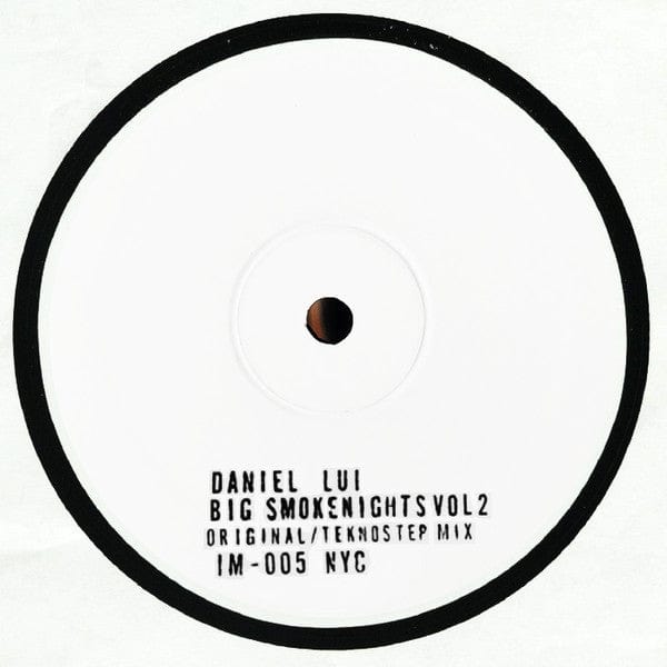 Daniel Lui - Big Smoke Nights Vol. 2 (12") Innermoods Vinyl