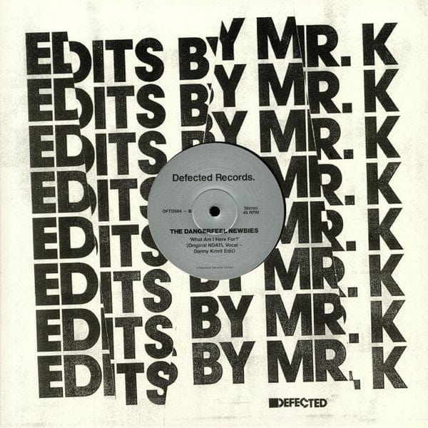 Danny Krivit - Edits By Mr. K (12") on Defected at Further Records
