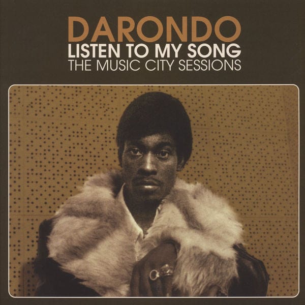 Darondo – Listen To My Song: The Music City Sessions (LP, White Marbled, 180g, BGP Records, 2011) Front Cover
