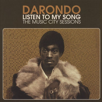 Darondo – Listen To My Song: The Music City Sessions (LP, White Marbled, 180g, BGP Records, 2011) Front Cover