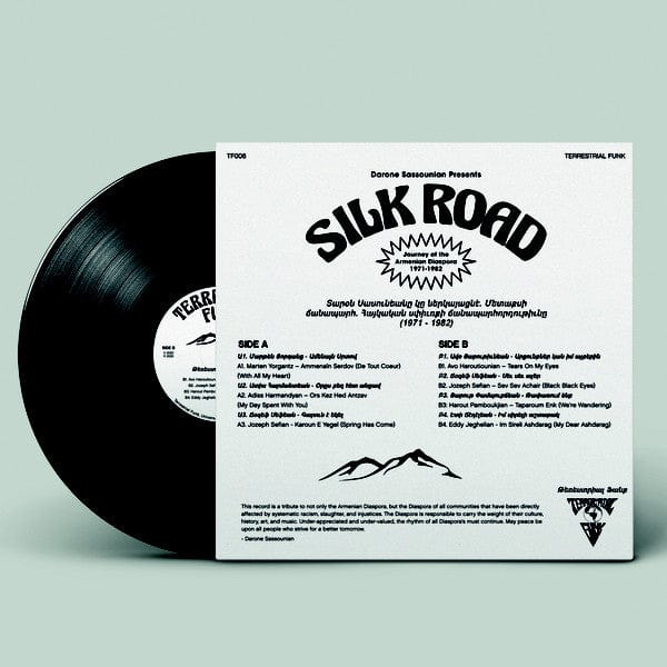 Darone Sassounian - Silk Road (Journey Of The Armenian Diaspora 1971-1982 (LP) Terrestrial Funk Vinyl 687700204886