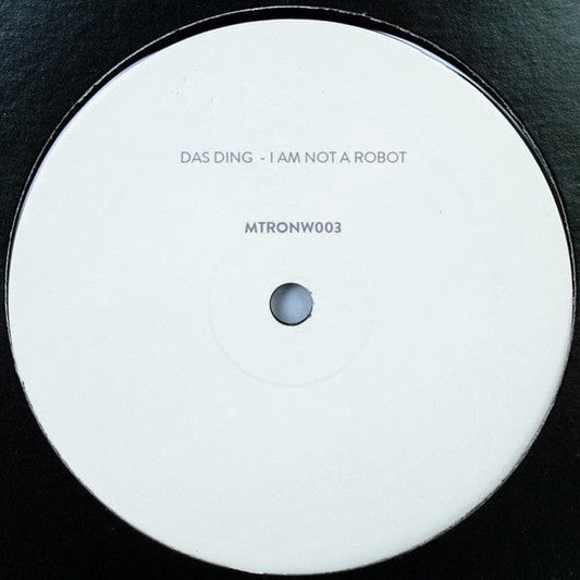 Das Ding - I Am Not A Robot (12", EP, Ltd, W/Lbl) Mechatronica White