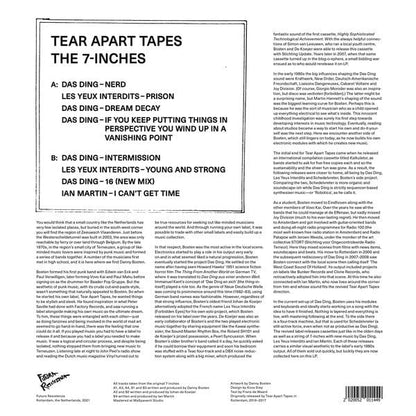 Das Ding, Les Yeux Interdits, Ian Martin (5) - Tear Apart Tapes (The 7-inches) on Futura Resistenza at Further Records