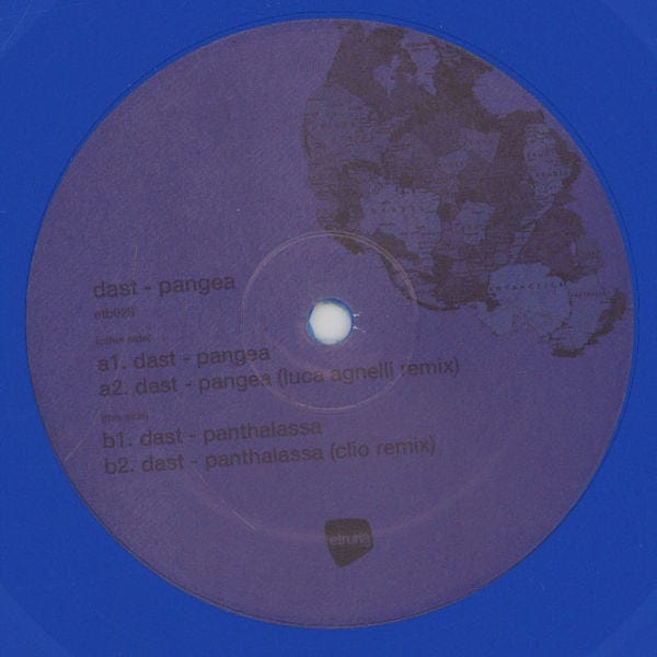 Dast - Pangea (12") Etruria Beat Vinyl