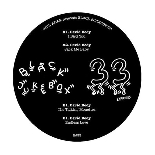 David Body - Shir Khan Presents Black Jukebox 33 (12") Black Jukebox Vinyl