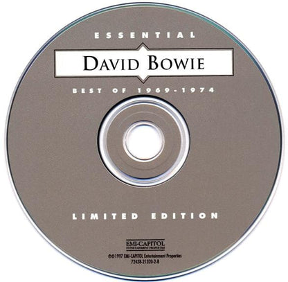 David Bowie - Best Of 1969-1974 (CD) EMI-Capitol Entertainment Properties CD 724382132028