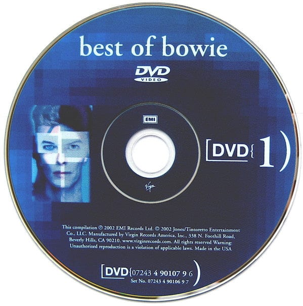 David Bowie - Best Of Bowie (2xDVD) Virgin,EMI DVD 724349010697