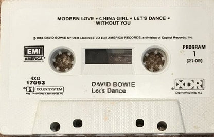David Bowie - Let's Dance on EMI America at Further Records
