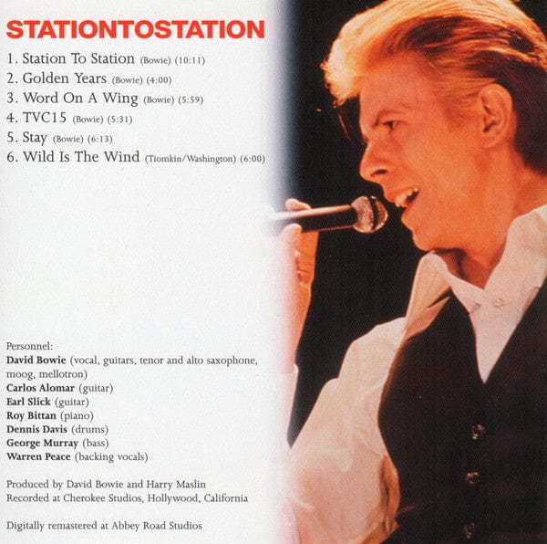 David Bowie - Station To Station (CD) Parlophone CD 724352190607