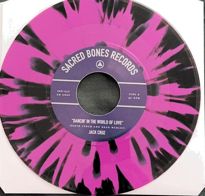 Jack Cruz – The Flame Of Love (7", Purple Big Bang, Sacred Bones Records, 2022) Image 4