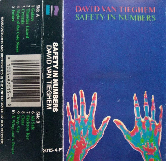 David Van Tieghem - Safety In Numbers (Cassette) Private Music Cassette 010058201540