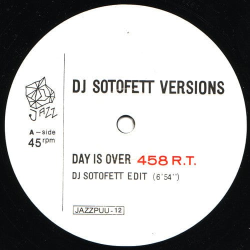 Day Is Over / Mike Koskinen - DJ Sotofett Versions - 458 R.T. / 60 Winslow (12") Jazzpuu Vinyl