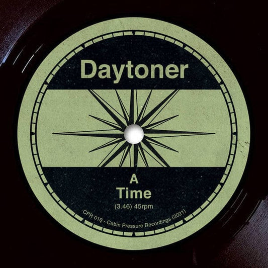 Daytoner – Time / Keep It Moving (7", Cabin Pressure Recordings, 2022) Front Cover