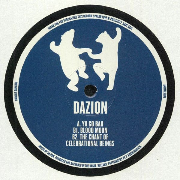 Dazion - Blood Moon (12") Animals Dancing Vinyl
