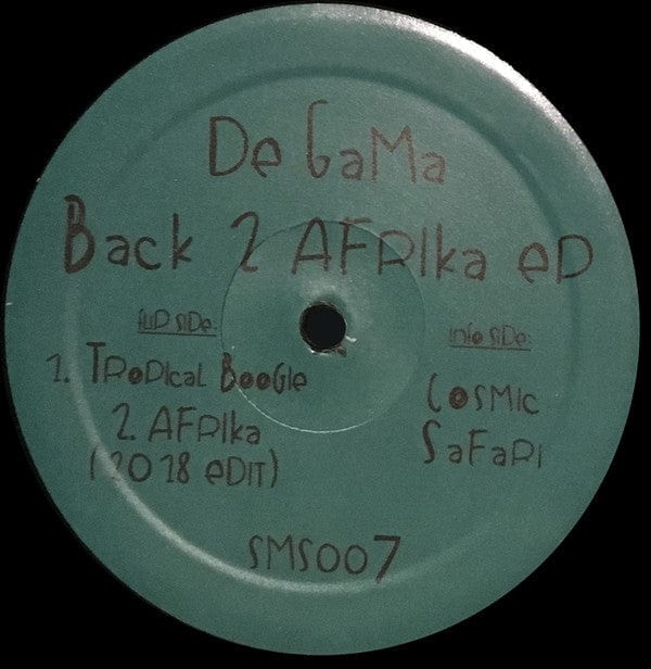 De Gama (2) - Back 2 Afrika EP (12", EP, 180) Samosa Records