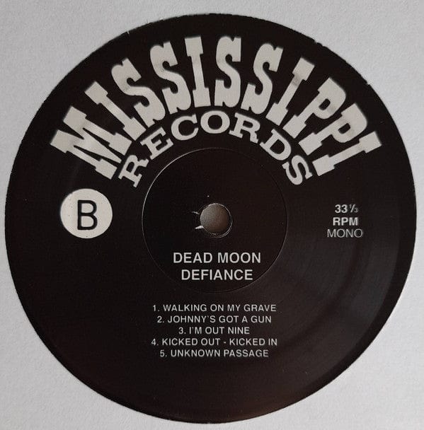 Dead Moon – Defiance (LP, Mississippi Records, 2011) Image 5