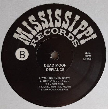Dead Moon – Defiance (LP, Mississippi Records, 2011) Image 5