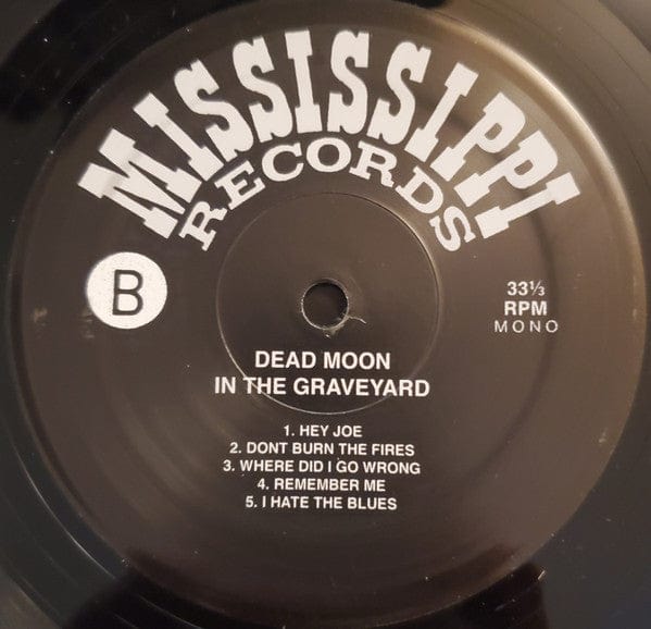 Dead Moon - In The Graveyard (LP) Mississippi Records Vinyl