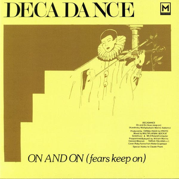 Decadance (2) - On And On (Fears Keep On) (12") Mannequin Vinyl