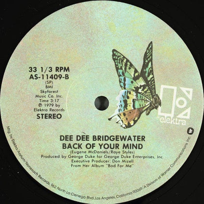Dee Dee Bridgewater - Bad For Me (12") Elektra