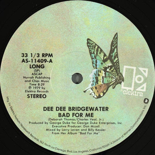 Dee Dee Bridgewater - Bad For Me (12") Elektra