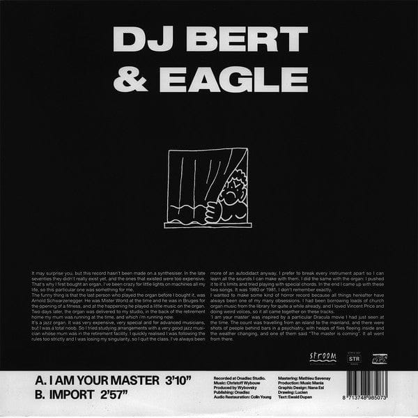 Dee Jay Bert & Eagle (17) - I Am Your Master (12", RE, RM, Res) STROOM 〰