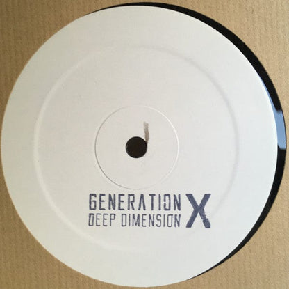 Deep Dimension (3) - Generation X (12") Gen X Vinyl