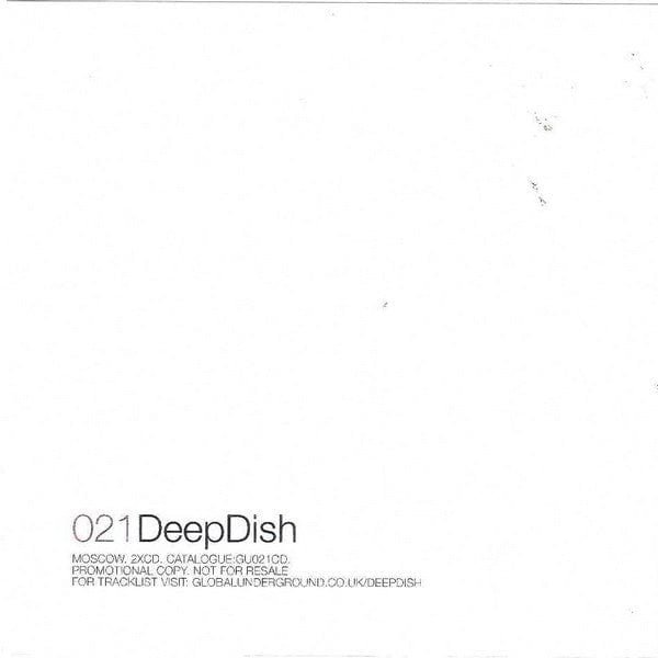 Deep Dish - Global Underground 021: Moscow (2xCD) Global Underground (3) CD