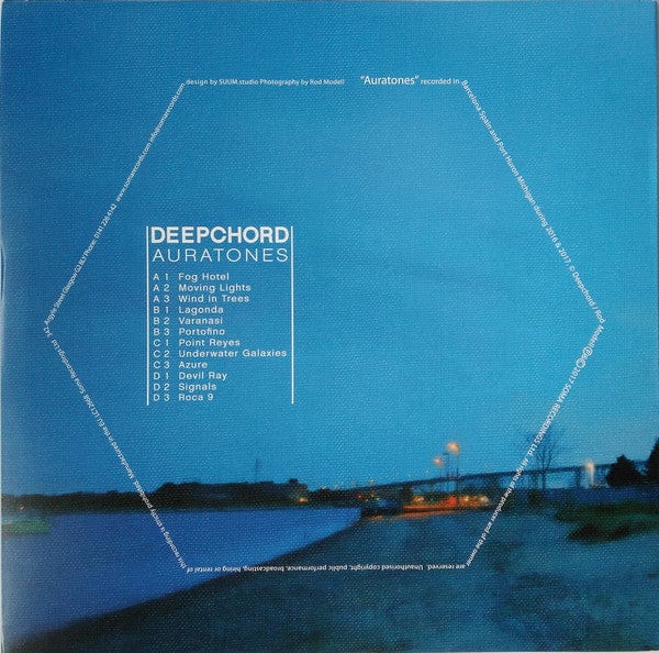 DeepChord - Auratones (2xLP) Soma Quality Recordings Vinyl