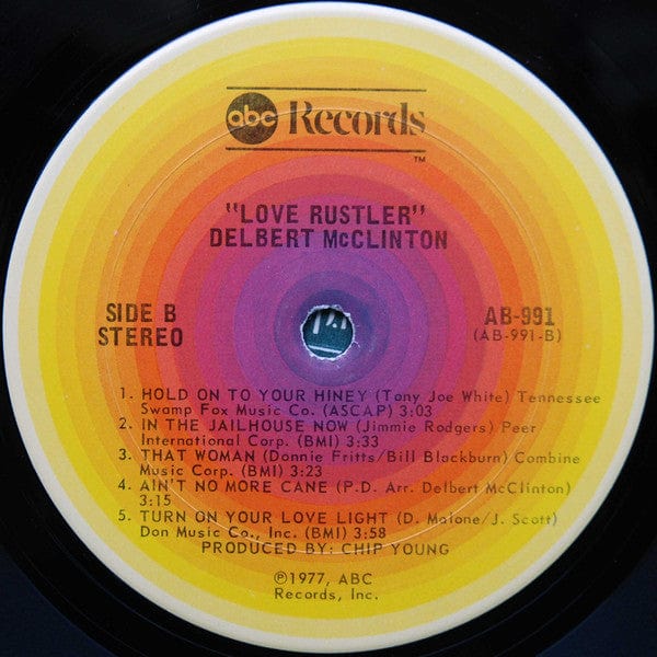 Delbert McClinton - Love Rustler (LP) ABC Records Vinyl