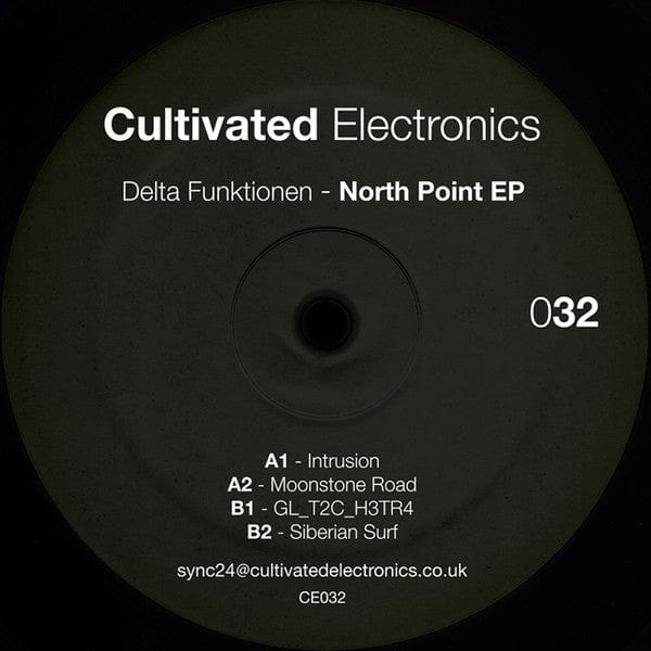 Delta Funktionen - North Point EP (12", EP) Cultivated Electronics, Cultivated Electronics