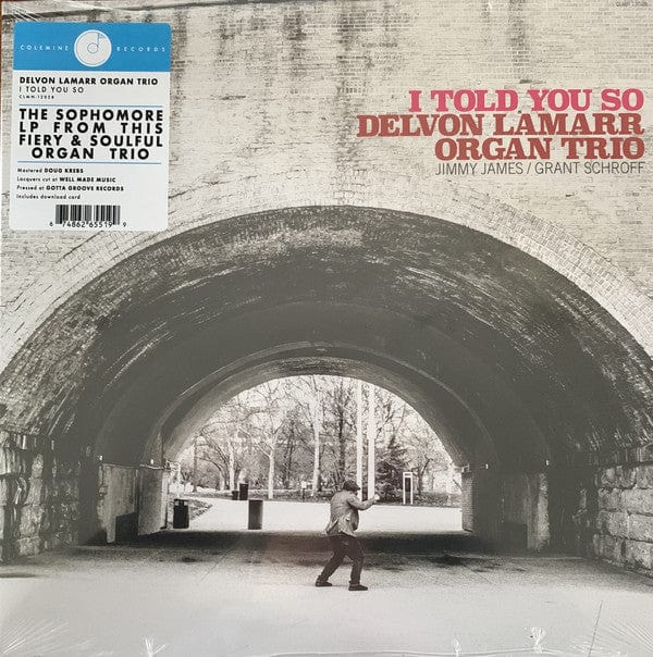 Delvon Lamarr Organ Trio - I Told You So (LP) Colemine Records Vinyl 674862655199