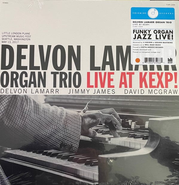 Delvon LaMarr Organ Trio - Live At KEXP! (LP) Colemine Records Vinyl 674862659661