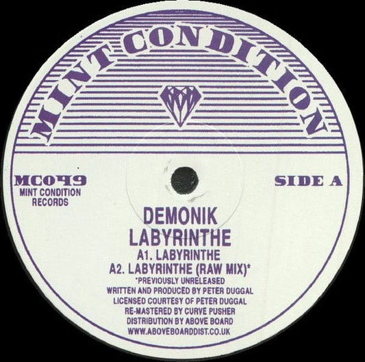 Demonik - Labyrinthe (12") Mint Condition (2) Vinyl