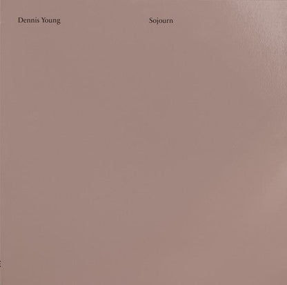 Dennis Young - Sojourn (LP) Daehan Electronics Vinyl