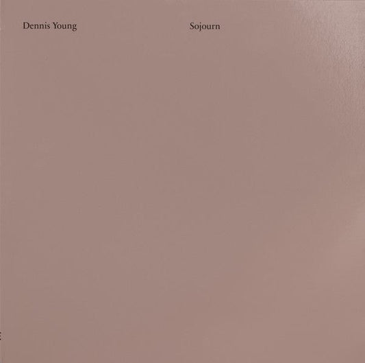 Dennis Young - Sojourn (LP) Daehan Electronics Vinyl